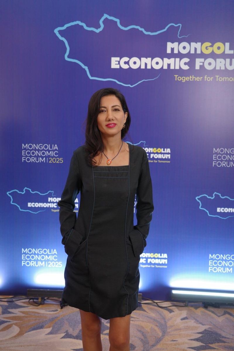Sara Ahmadian at Mongolia Economic Forum
